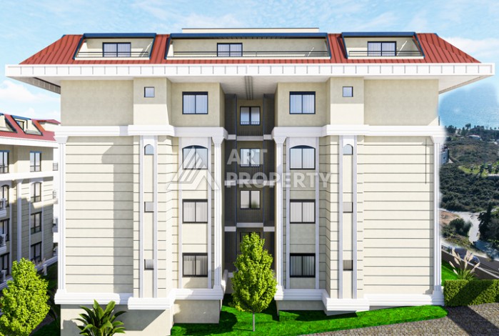 Квартиры 2+1, 3+1 и 4+1 от 110 до 265 кв.м. Кестель, Алания - Ракурс 16