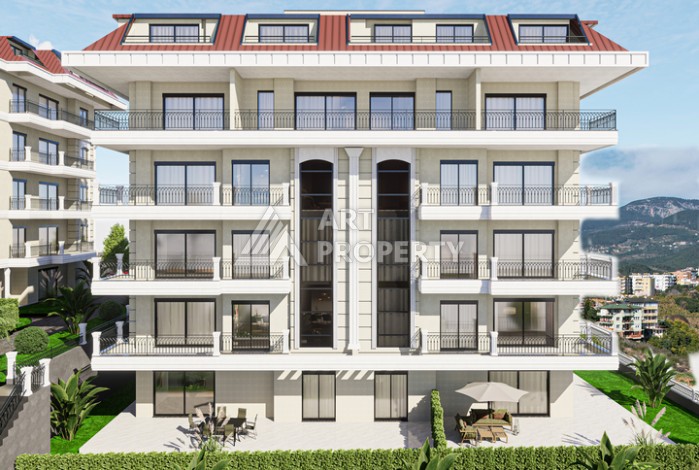 Квартиры 2+1, 3+1 и 4+1 от 110 до 265 кв.м. Кестель, Алания - Ракурс 17