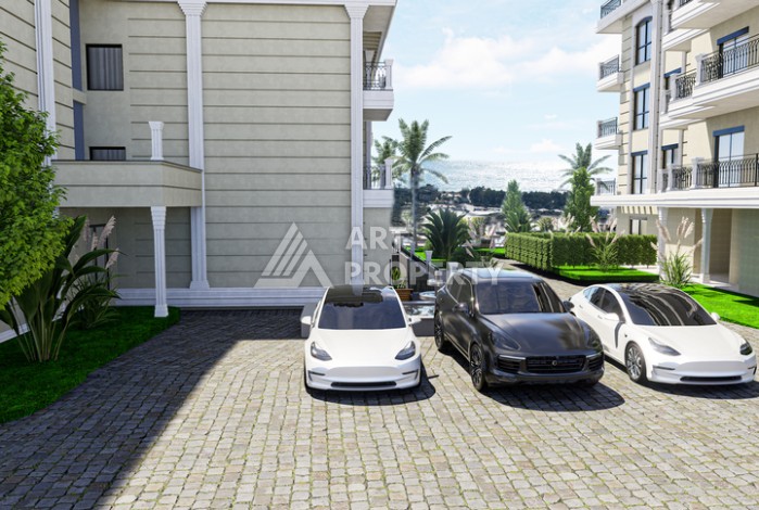 Квартиры 2+1, 3+1 и 4+1 от 110 до 265 кв.м. Кестель, Алания - Ракурс 20