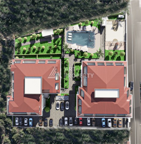 Квартиры 2+1, 3+1 и 4+1 от 110 до 265 кв.м. Кестель, Алания - Ракурс 21