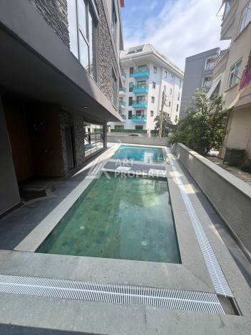 Квартира 1+1 в центре Алании, 50 м до моря - Ракурс 17