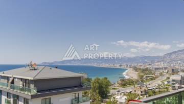 Дуплекс 4+1 с видом на море, 300 м². Каргыджак, Алания - Ракурс 12