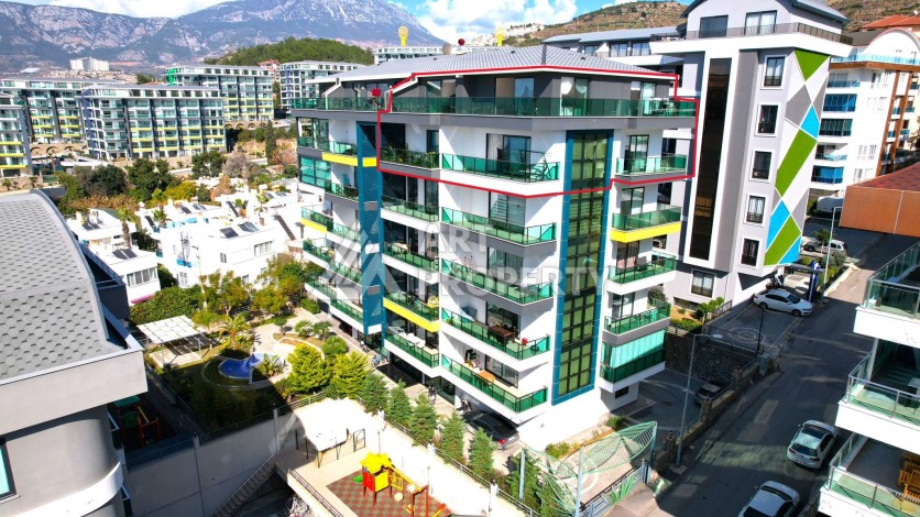 Дуплекс 4+1 с видом на море, 300 м². Каргыджак, Алания - Ракурс 68
