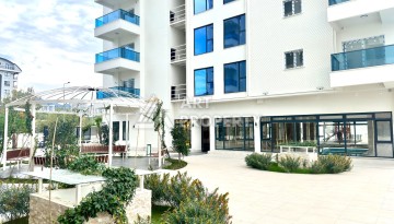 Квартира 1+1 в элитной резиденции, 46 кв.м.  Махмутлар, Алания - Ракурс 1