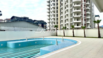 Квартира 1+1 в элитной резиденции, 46 кв.м.  Махмутлар, Алания - Ракурс 22