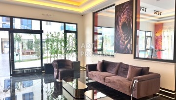 Квартира 1+1 в элитной резиденции, 46 кв.м.  Махмутлар, Алания - Ракурс 23