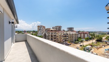 Дуплекс 2+1 в камерной резиденции, 120 кв.м. Авсаллар, Алания - Ракурс 12