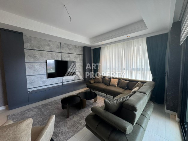 Квартира 4+1 в престижном ЖК, 180 кв.м. Турклер, Алания - Ракурс 8