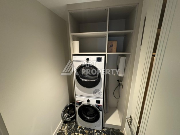 Квартира 4+1 в престижном ЖК, 180 кв.м. Турклер, Алания - Ракурс 18