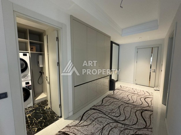 Квартира 4+1 в престижном ЖК, 180 кв.м. Турклер, Алания - Ракурс 22