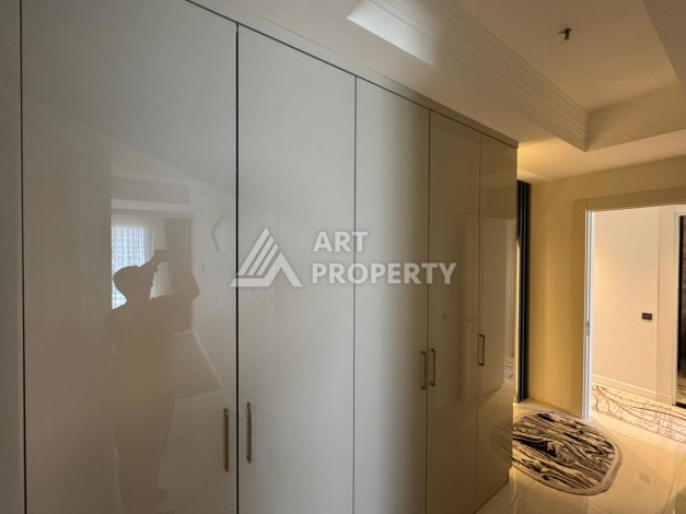 Квартира 4+1 в престижном ЖК, 180 кв.м. Турклер, Алания - Ракурс 25