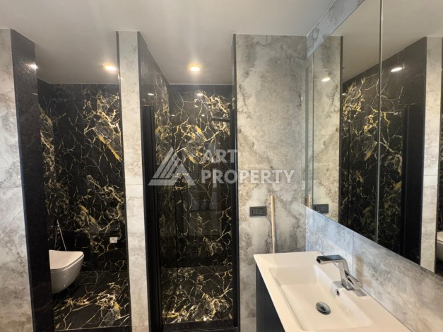 Квартира 4+1 в престижном ЖК, 180 кв.м. Турклер, Алания - Ракурс 28