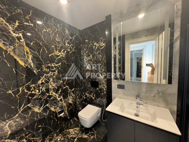 Квартира 4+1 в престижном ЖК, 180 кв.м. Турклер, Алания - Ракурс 31