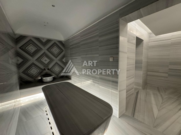 Квартира 4+1 в престижном ЖК, 180 кв.м. Турклер, Алания - Ракурс 40