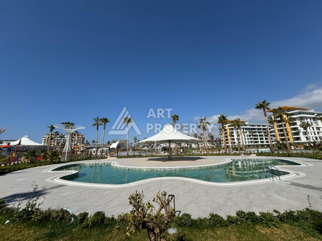 Квартира 4+1 в престижном ЖК, 180 кв.м. Турклер, Алания - Ракурс 46