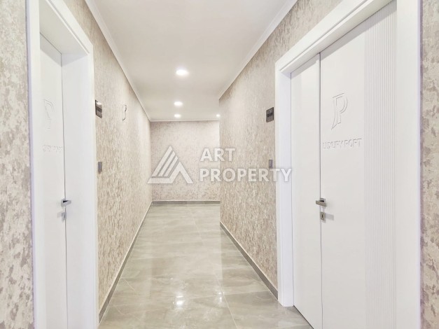 Квартира 1+1 в камерном ЖК, 55 м².   Махмутлар, Алания - Ракурс 23