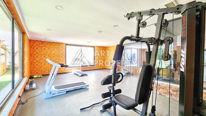 Квартира 1+1 в камерном ЖК, 55 м².   Махмутлар, Алания - Ракурс 25