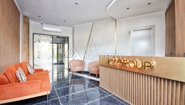 Квартира 1+1 в резиденции люкс класса, 50 кв.м. Оба, Алания - Ракурс 37