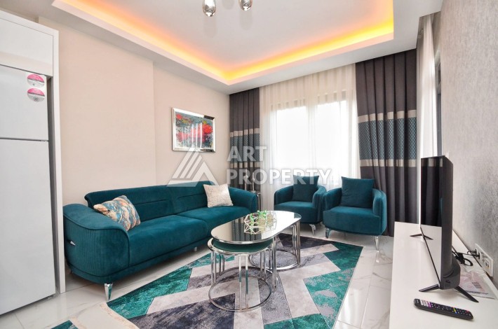 Меблированная квартира 1+1 в Махмутларе,  50 кв.м. - Ракурс 0