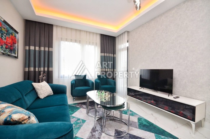 Меблированная квартира 1+1 в Махмутларе,  50 кв.м. - Ракурс 1