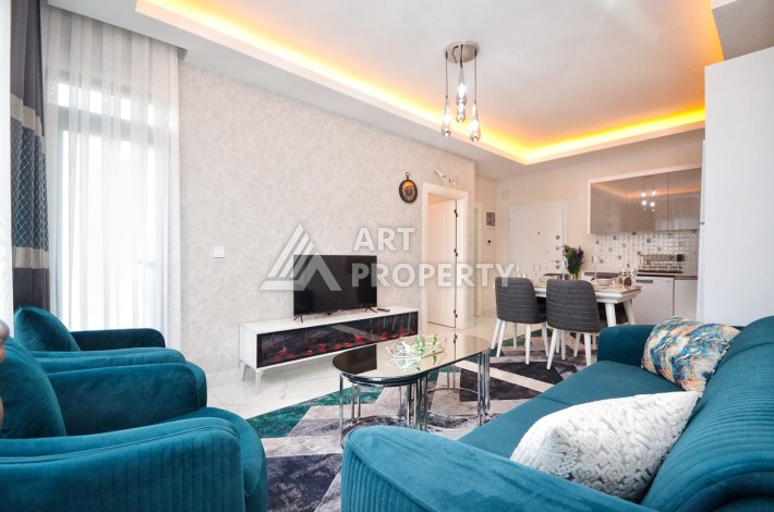 Меблированная квартира 1+1 в Махмутларе,  50 кв.м. - Ракурс 2
