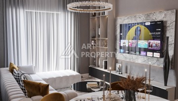 Квартиры 1+1, пентхаусы 2+1 и 3+1 в 250 м от моря. Оба, Алания - Ракурс 6