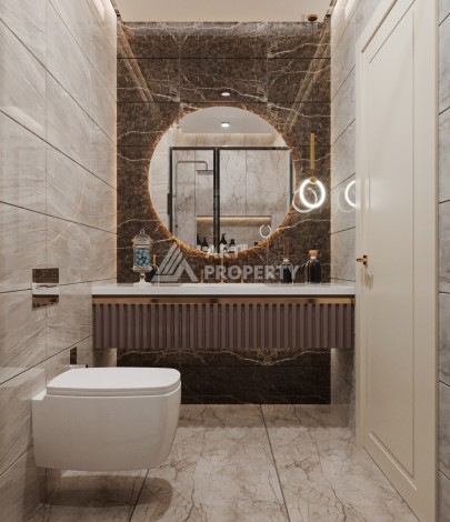 Квартиры 1+1, пентхаусы 2+1 и 3+1 в 250 м от моря. Оба, Алания - Ракурс 8