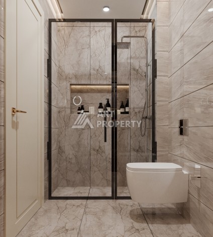 Квартиры 1+1, пентхаусы 2+1 и 3+1 в 250 м от моря. Оба, Алания - Ракурс 9