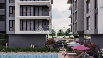 Квартиры 1+1, пентхаусы 2+1 и 3+1 в 250 м от моря. Оба, Алания - Ракурс 12