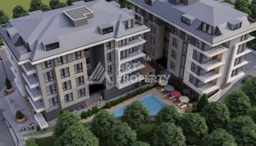 Квартиры 1+1, пентхаусы 2+1 и 3+1 в 250 м от моря. Оба, Алания - Ракурс 20