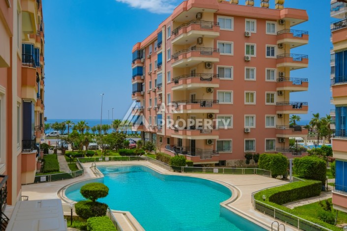 Квартира 2+1 с видом на море в Махмутларе, 105 кв.м. - Ракурс 0