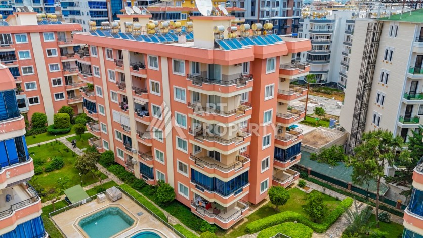 Квартира 2+1 с видом на море в Махмутларе, 105 кв.м. - Ракурс 10