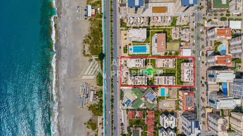 Квартира 2+1 с видом на море в Махмутларе, 105 кв.м. - Ракурс 27