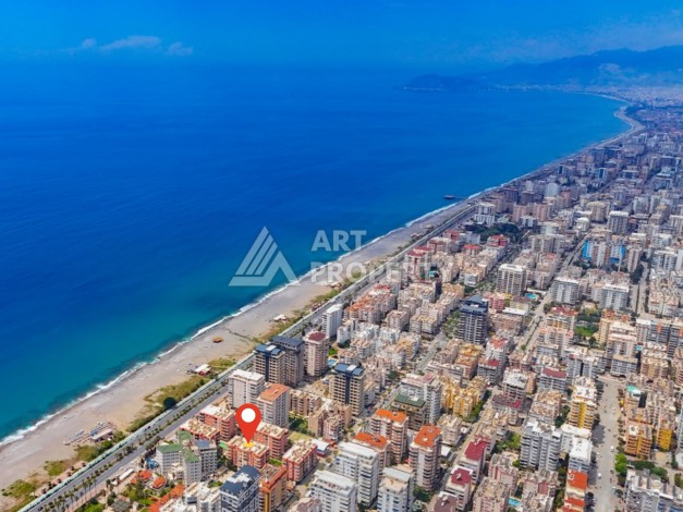 Квартира 2+1 с видом на море в Махмутларе, 105 кв.м. - Ракурс 28