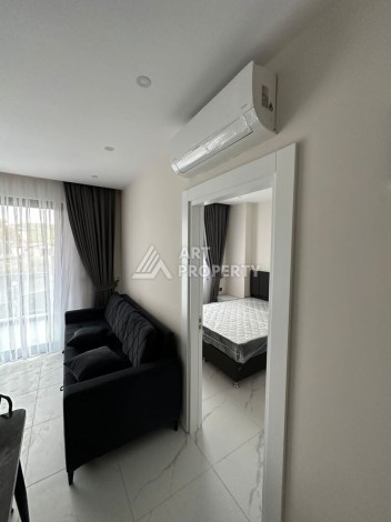 Квартира 1+1 в элитной резиденции, 50 кв.м. Авсаллар, Алания - Ракурс 3