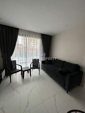 Квартира 1+1 в элитной резиденции, 50 кв.м. Авсаллар, Алания - Ракурс 9