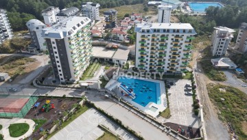 Квартира 1+1 в элитной резиденции, 50 кв.м. Авсаллар, Алания - Ракурс 18