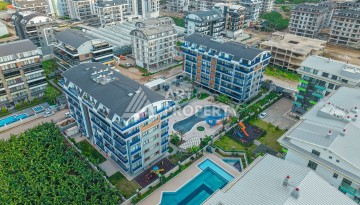 Двухуровневая квартира 3+1 в элитном районе Каргыджак, 200 метров до моря - Ракурс 41