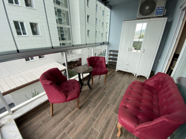 Меблированная двухкомнатная квартира  в Махмутларе, 75 м2 - Ракурс 11