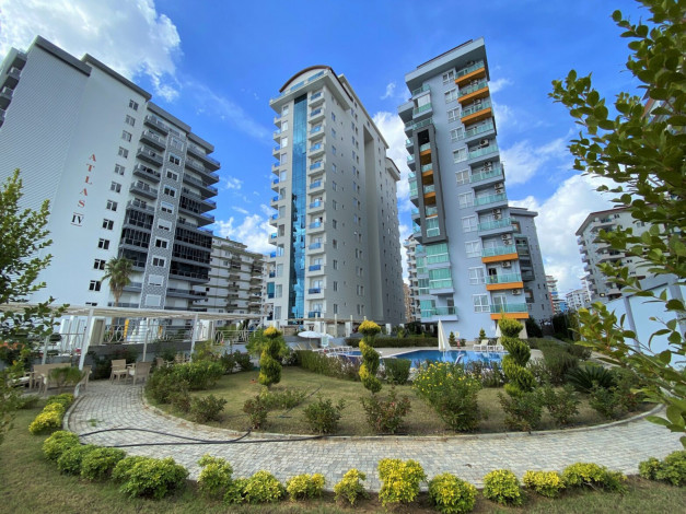 Меблированная двухкомнатная квартира  в Махмутларе, 75 м2 - Ракурс 14