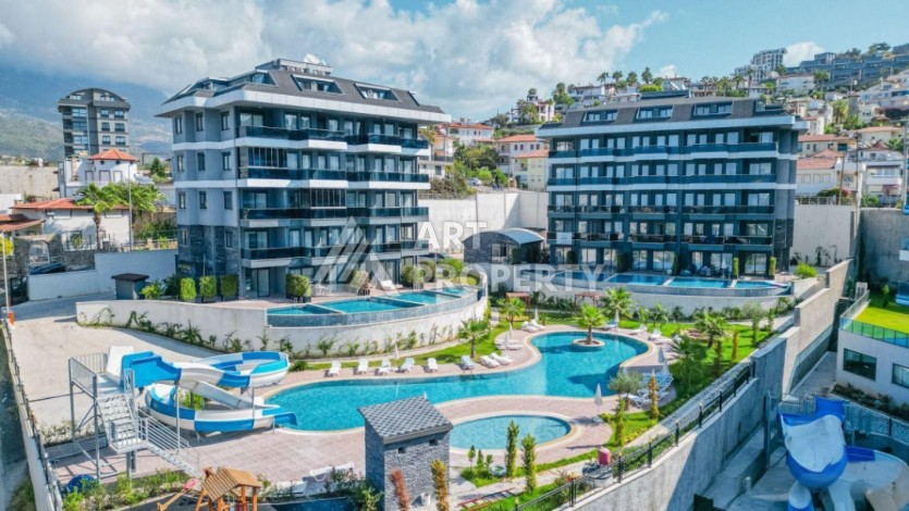Меблированная квартира 1+1 в Каргыджаке, 55 кв.м. - Ракурс 0