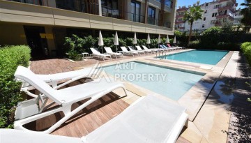 Квартира 1+1 в центре Алании, 55 кв.м. Вид на крепость. - Ракурс 2
