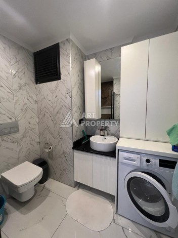 Квартира 1+1 в центре Алании, 55 кв.м. Вид на крепость. - Ракурс 3