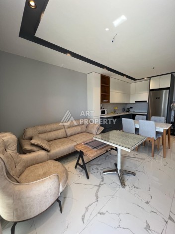 Квартира 1+1 в центре Алании, 55 кв.м. Вид на крепость. - Ракурс 5