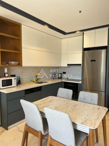 Квартира 1+1 в центре Алании, 55 кв.м. Вид на крепость. - Ракурс 7