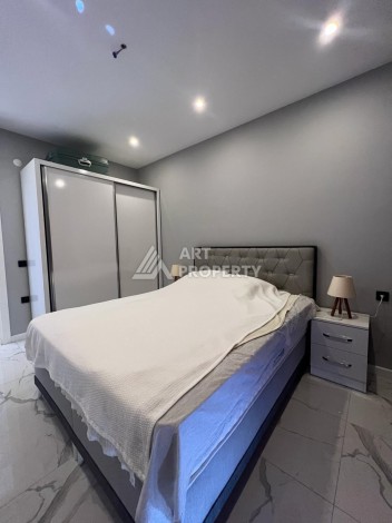 Квартира 1+1 в центре Алании, 55 кв.м. Вид на крепость. - Ракурс 8