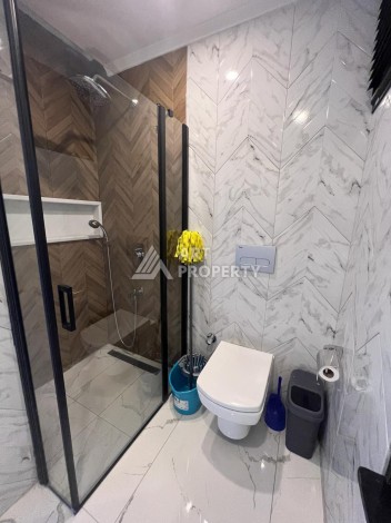 Квартира 1+1 в центре Алании, 55 кв.м. Вид на крепость. - Ракурс 9