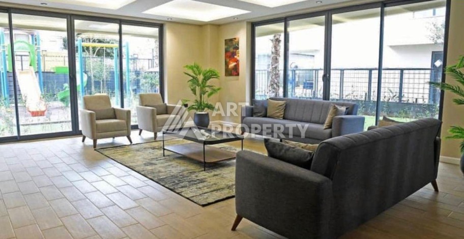 Квартира 1+1 в центре Алании, 55 кв.м. Вид на крепость. - Ракурс 10