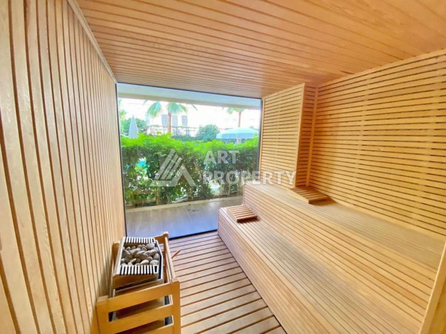 Квартира 1+1 в центре Алании, 55 кв.м. Вид на крепость. - Ракурс 13