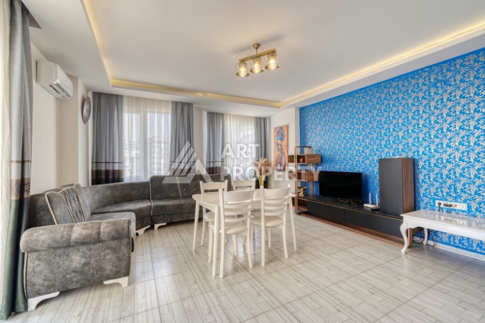 Просторная квартира 1+1 в 100 метрах от моря. Махмутлар, Алания - Ракурс 9